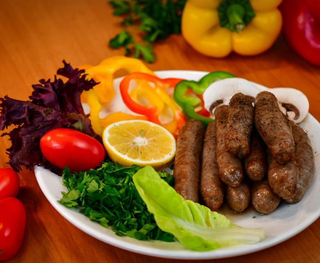 صحن-نقانق-دجاج