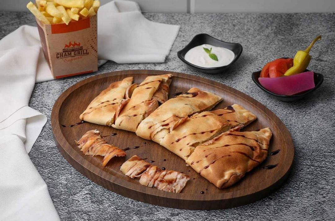 فطيرة-شاورما-دجاج