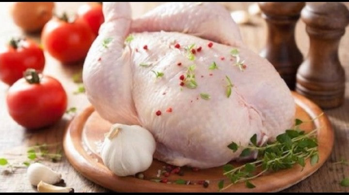 فروج نيء كامل