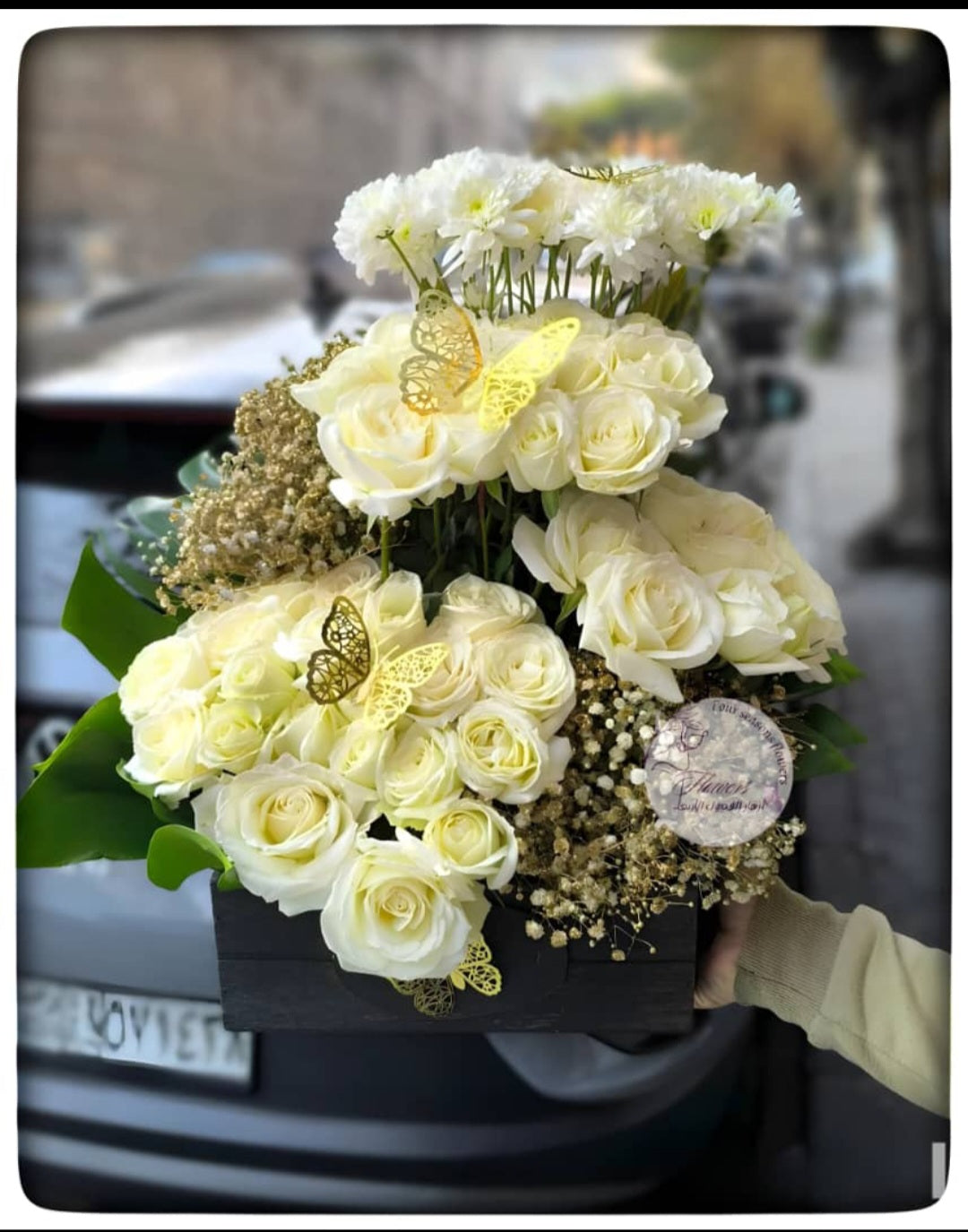 بوكس جوري ابيض مع كريز