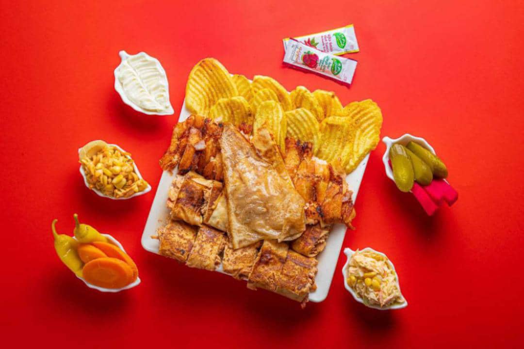 وجبة شاورما عربي