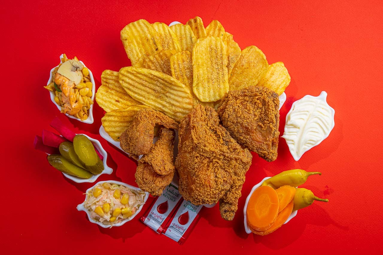 نصف فروج بروستد