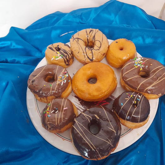 دونات سادة مغطسة ( صغيرة )