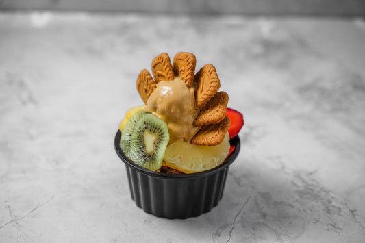 سلطة فواكه لوتس