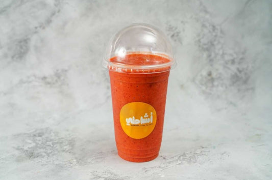 اناناس وموز وفريز (كأس )