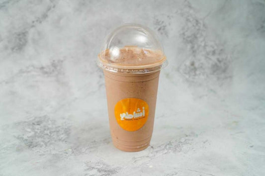 موز وحليب وشوكولا وفريز (كأس )