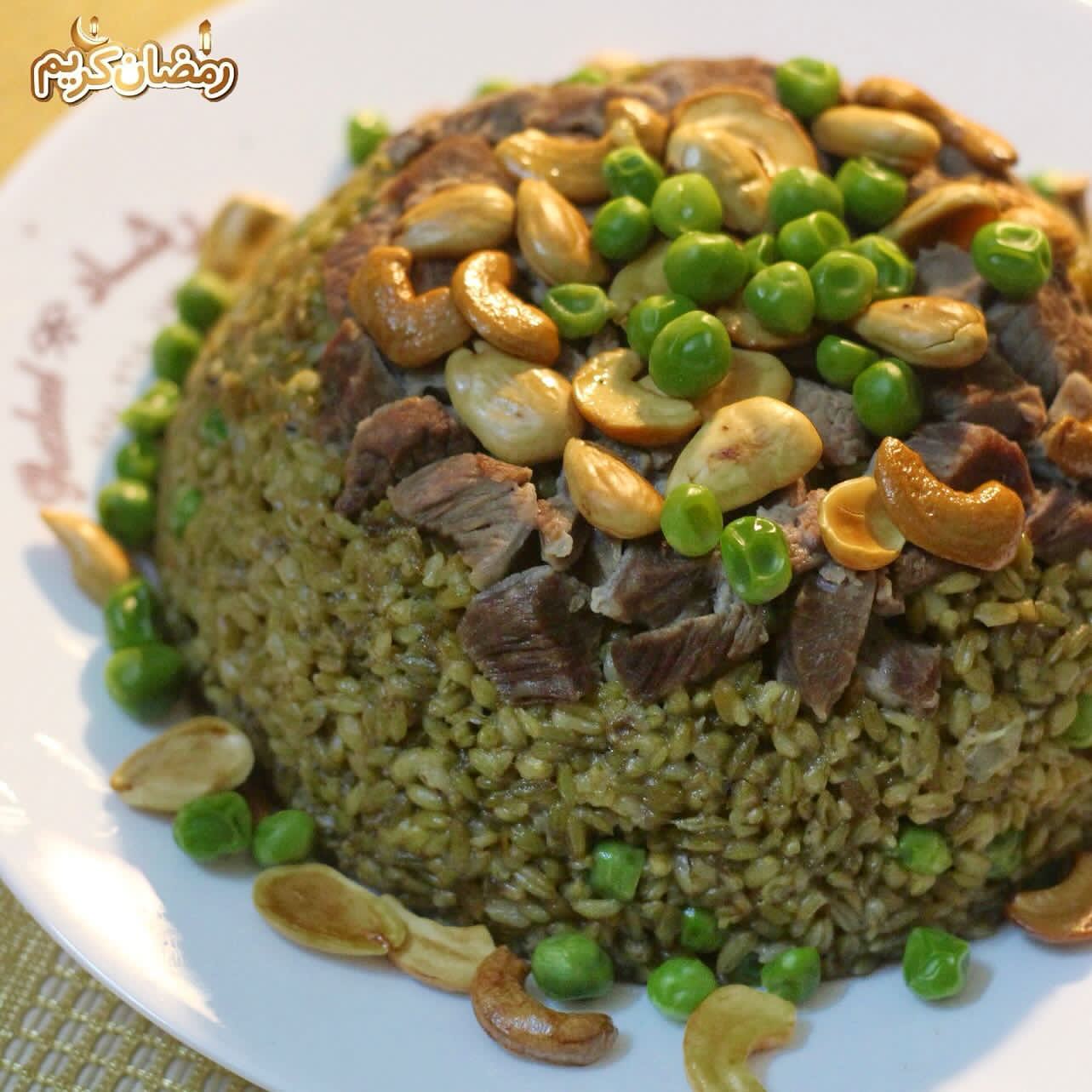 فريكة-باللحمة-والمكسرات