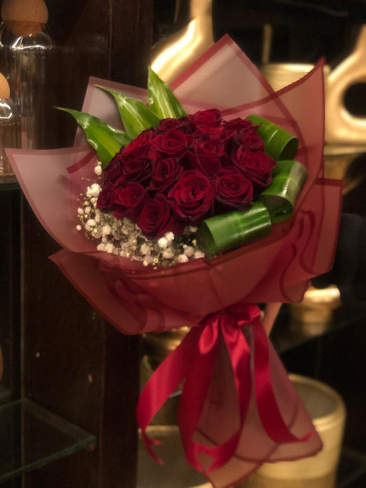 بوكيه جوري أحمر