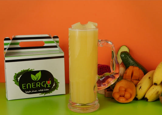 برتقال و اناناس  ( كأس )