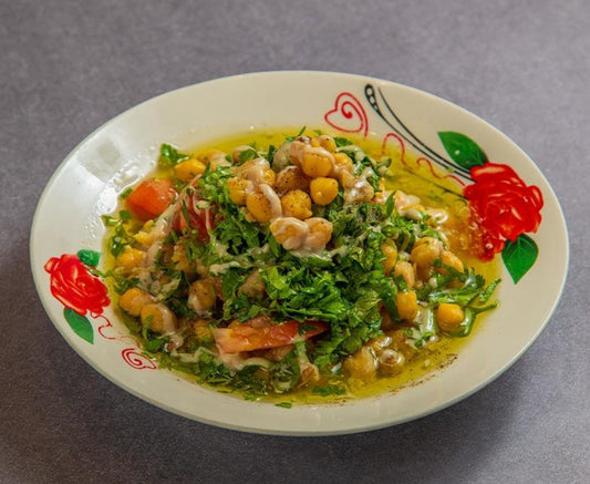 حمص بالزيت ( وسط )