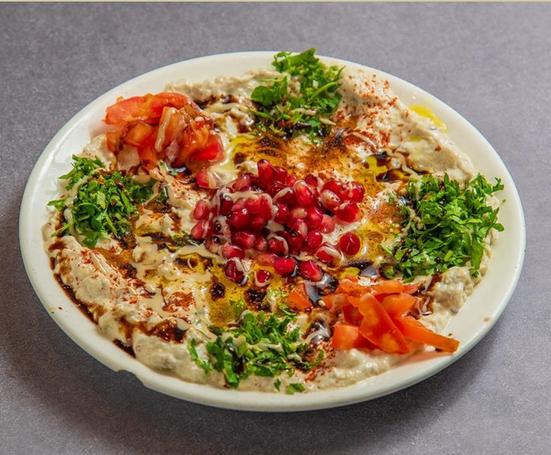 صحن-متبل-مع-زيت