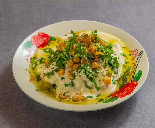 حمص باللبن ( صغير )