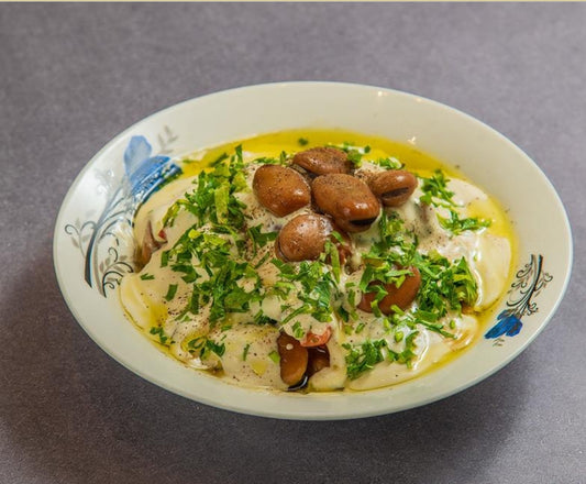 فول باللبن ( وسط )