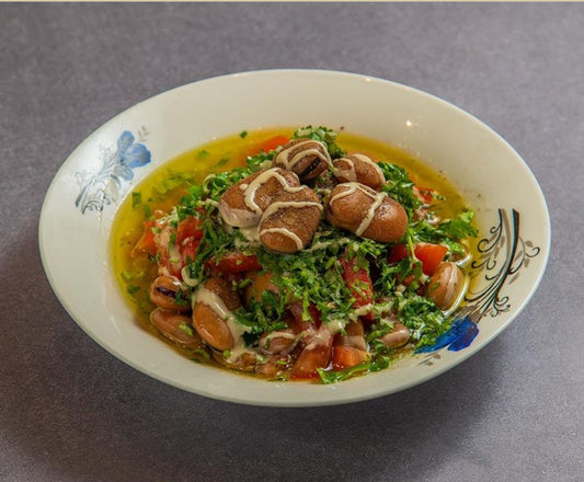 فول بالزيت ( وسط )