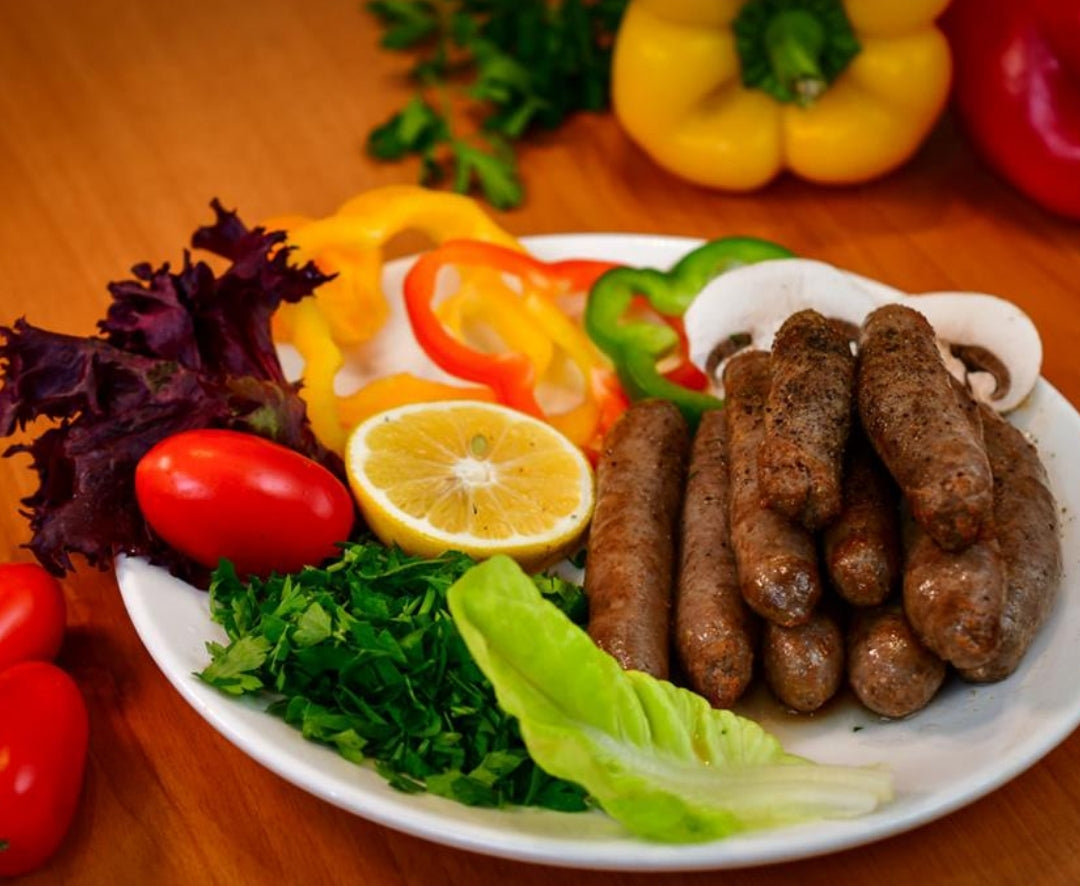 صحن نقانق دجاج