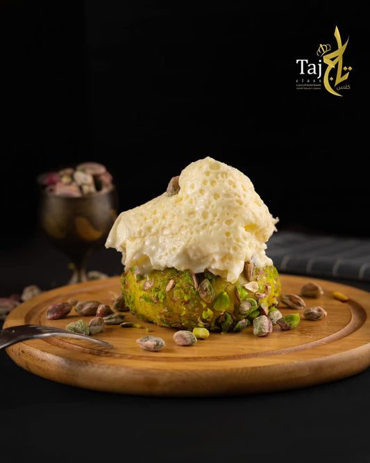 طابات مفروكة بالقشطة ( 1 قطعة )