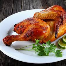 نصف فروج مشوي