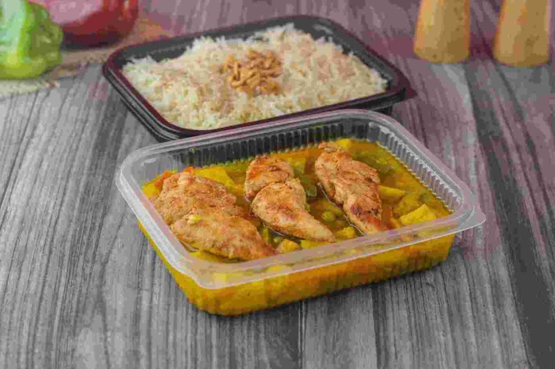 دجاج مع الخضار