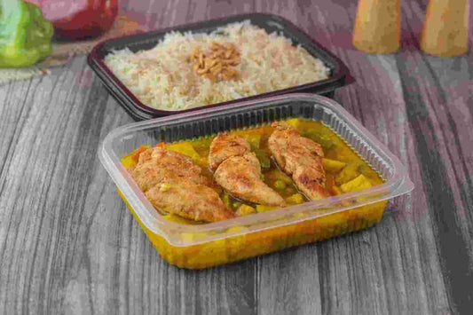 دجاج مع الخضار