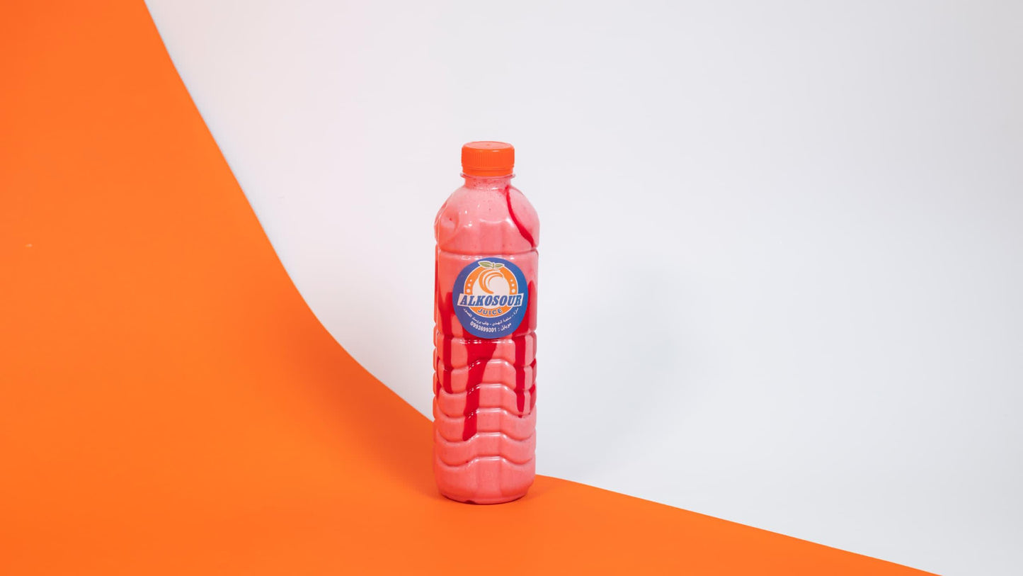 نص ليتر ميلك شيك فريز