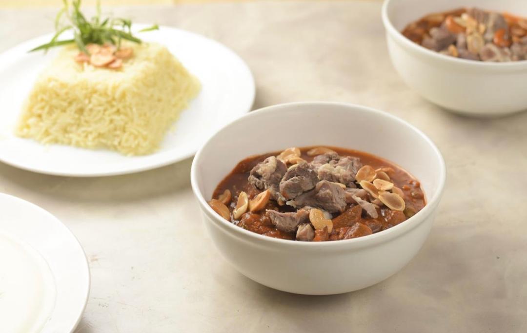 وجبة بامية باللحم