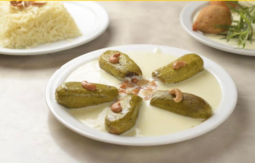 وجبة كوسا باللبن