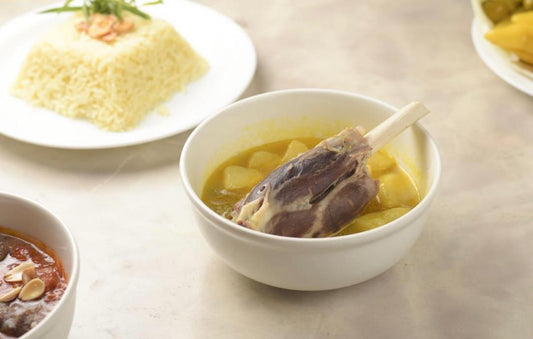 وجبة جدي بالزيت