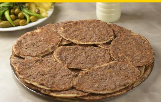 صفيحة لحمة باللبن