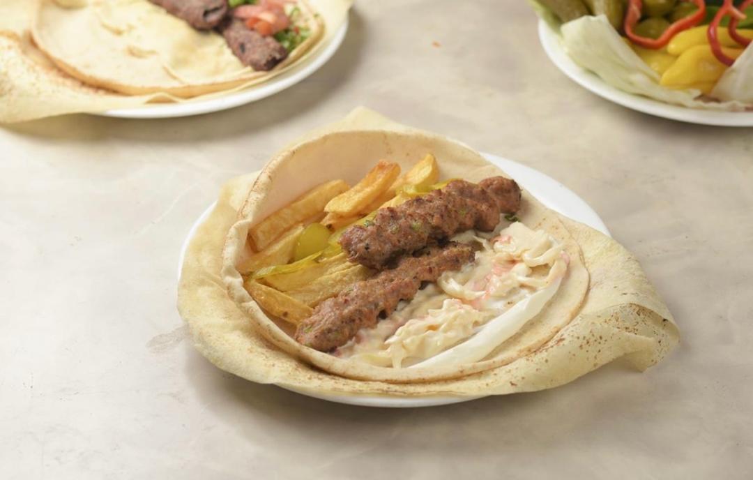 كباب دجاج سندويش