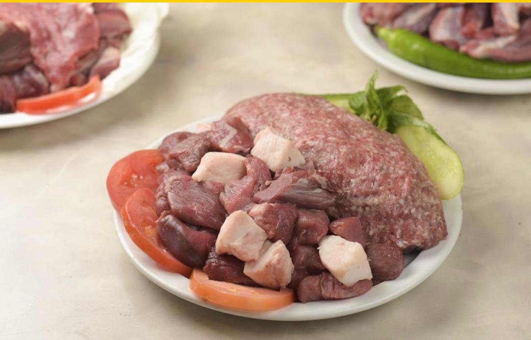 لحمة كباب وشقف نية