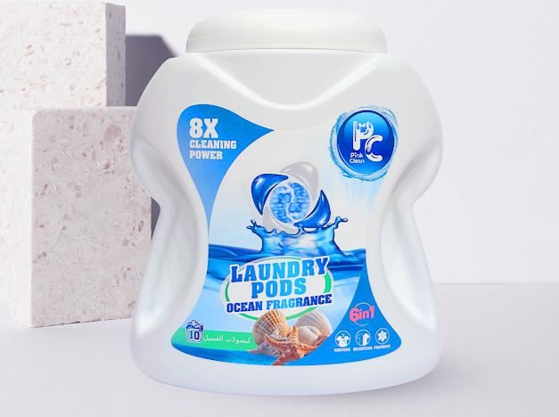 كبسولات تنظيف الملابس الحجم الكبير