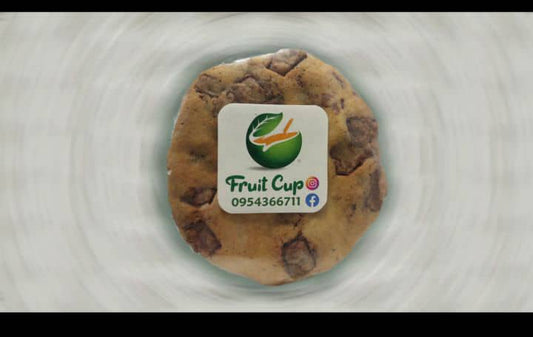 قطعة من البسكويت بالشوكولاتة