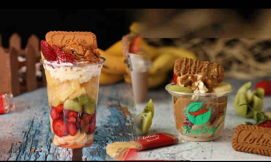 سلطة فواكه لوتس