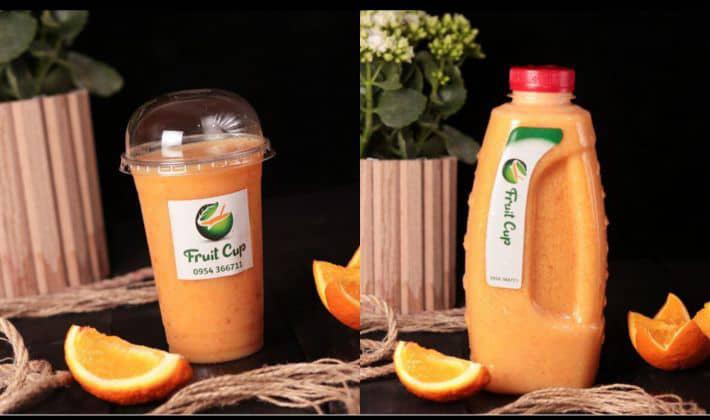 برتقال وتفاح