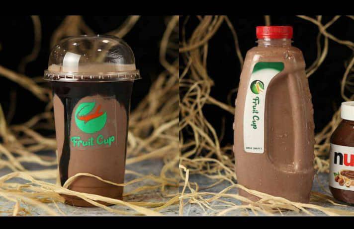 ميلك شيك نوتيلا