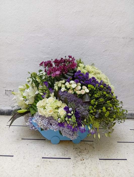 بوكس عرباية ورد ولادة صبي