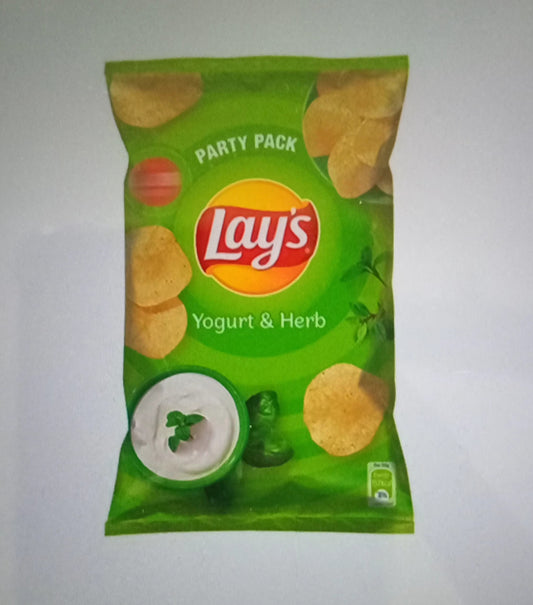 ليز شيبس بنكهة اللبنة و الأعشاب