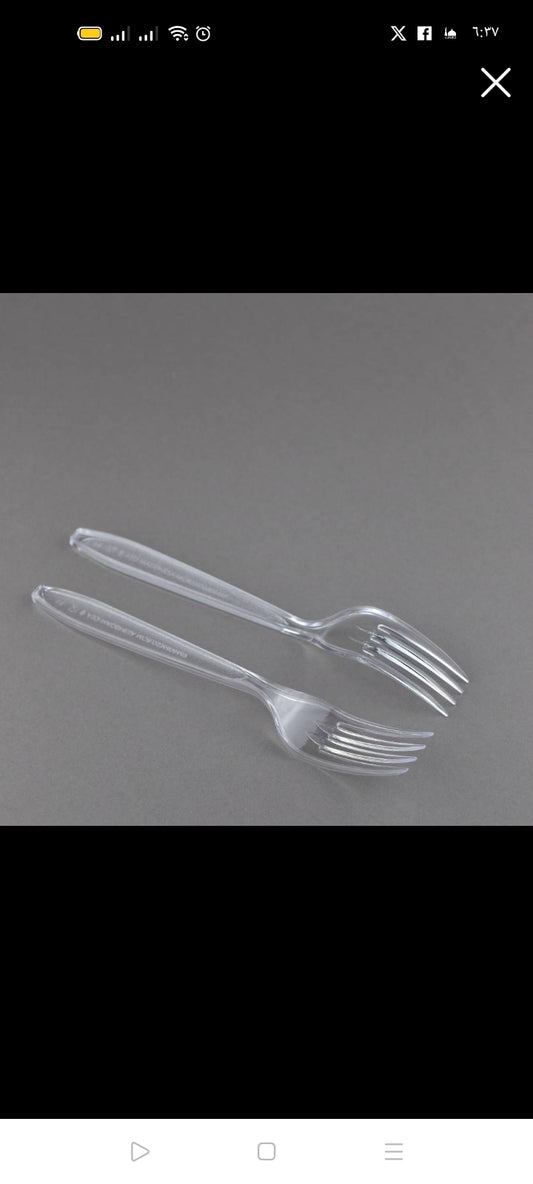 شوك بلاستيك ٢٤ قطعة