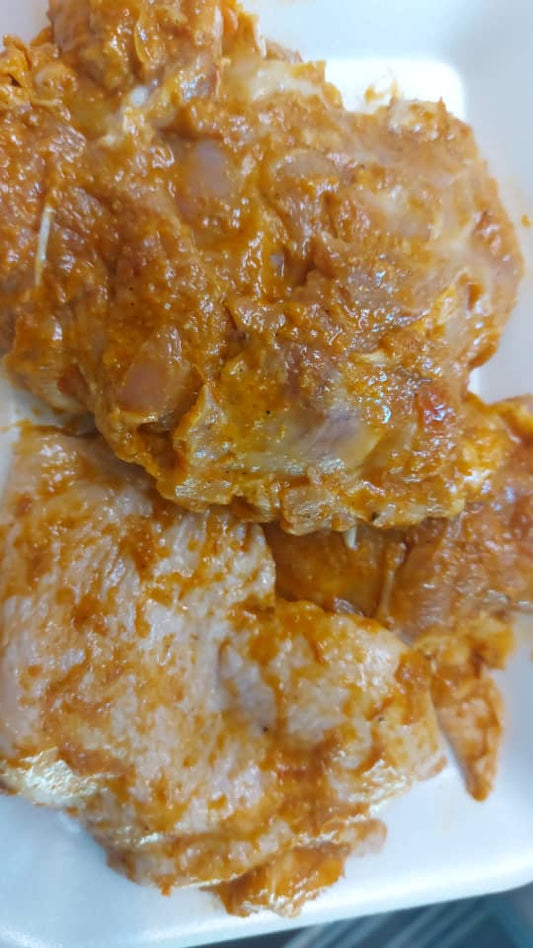 كستا متبلة بدون عظم ( 1/2 كغ )