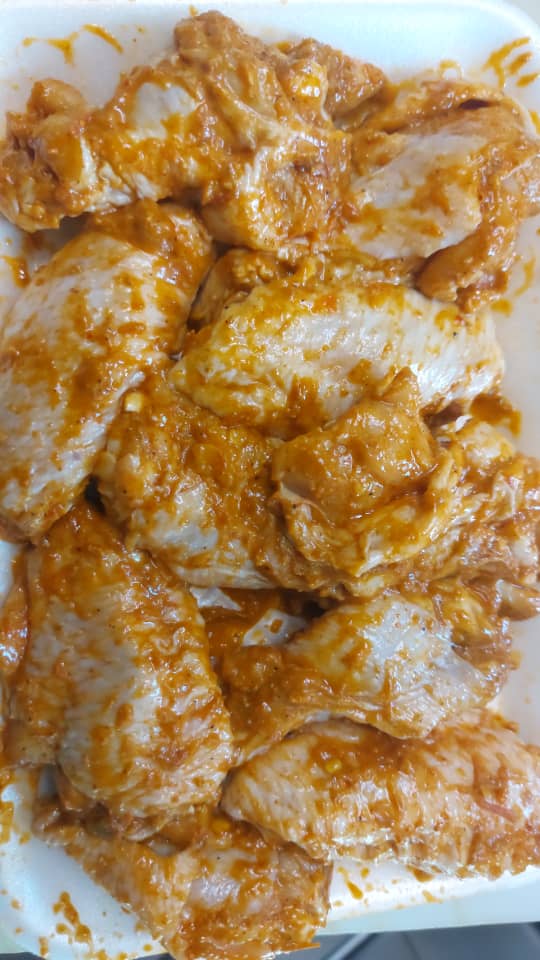 جوانح متبلة للشوي ( 1/2 كغ )