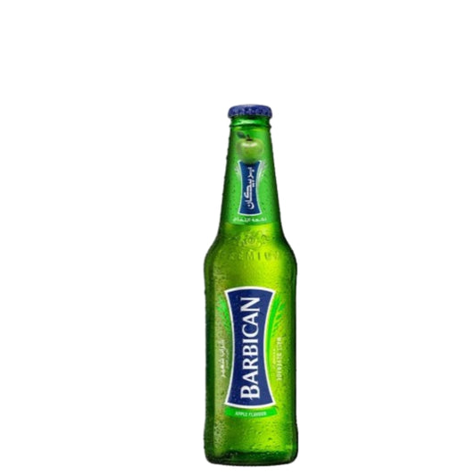 شراب شعير بربيكان زجاج بنكهة التفاح