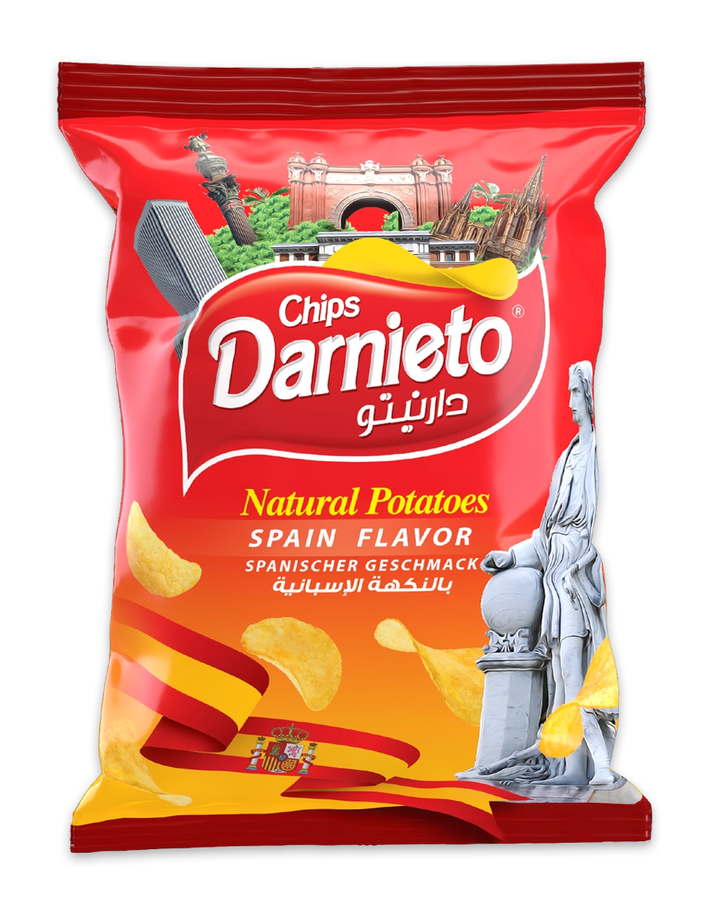 شيبس دارنيتو بنكهة لأسبانية