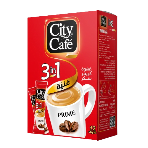 علبة سيتي كافيه 3×1 12 ظرف