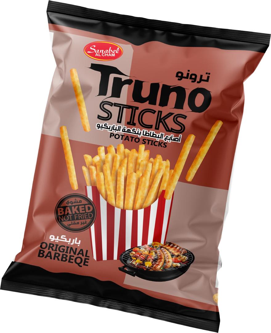 ترونو ستيكس بنكهة الباربكيو 50 غ