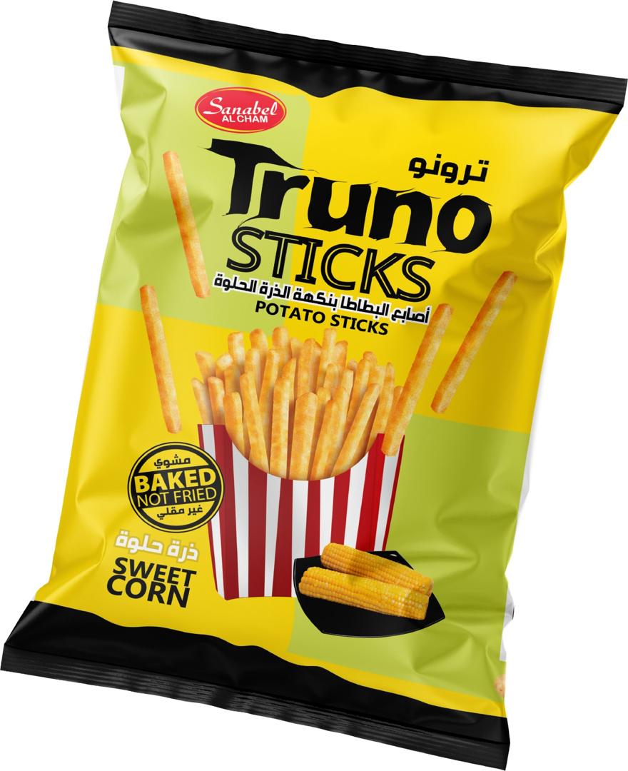 ترونو ستيكس بنكهة ذرة 50 غ