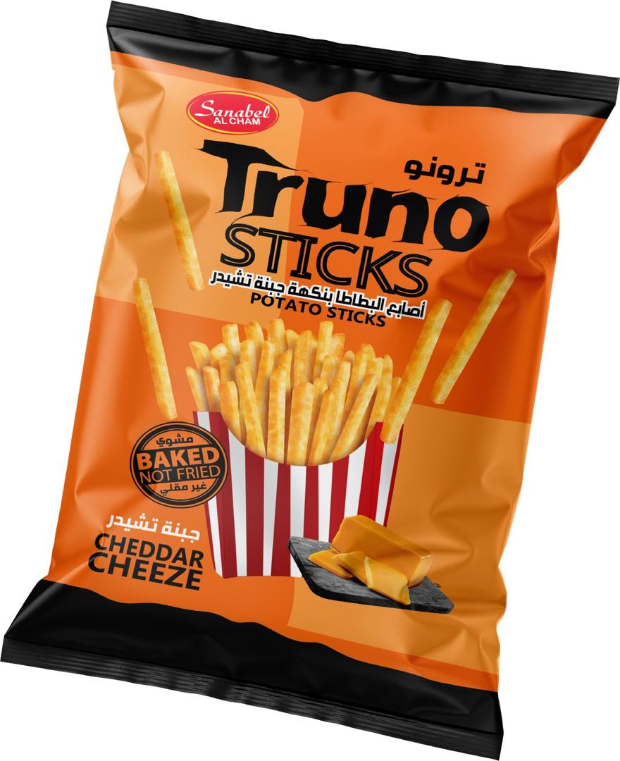 ترونو ستيكس بنكهة شيدر 50 غ